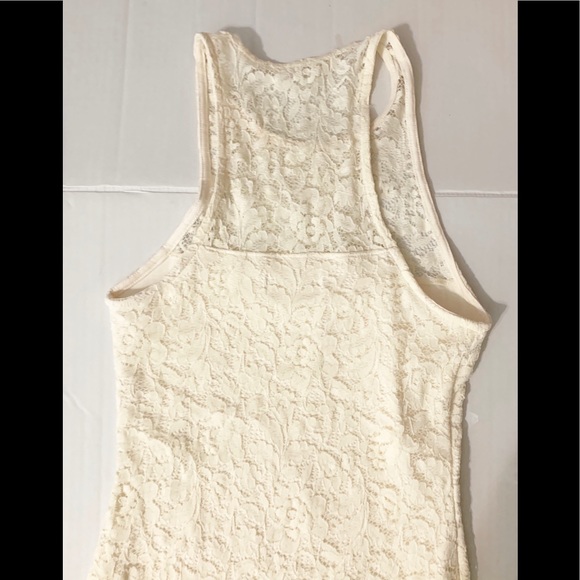 Hollister Highneck lace Mini Dress Fitted Sz:Small - Picture 5 of 7